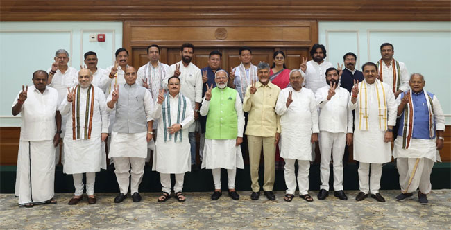 Central Cabinet Ministers List 2024