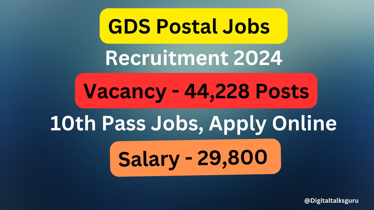 GDS-Postal-Jobs-2024-Notification